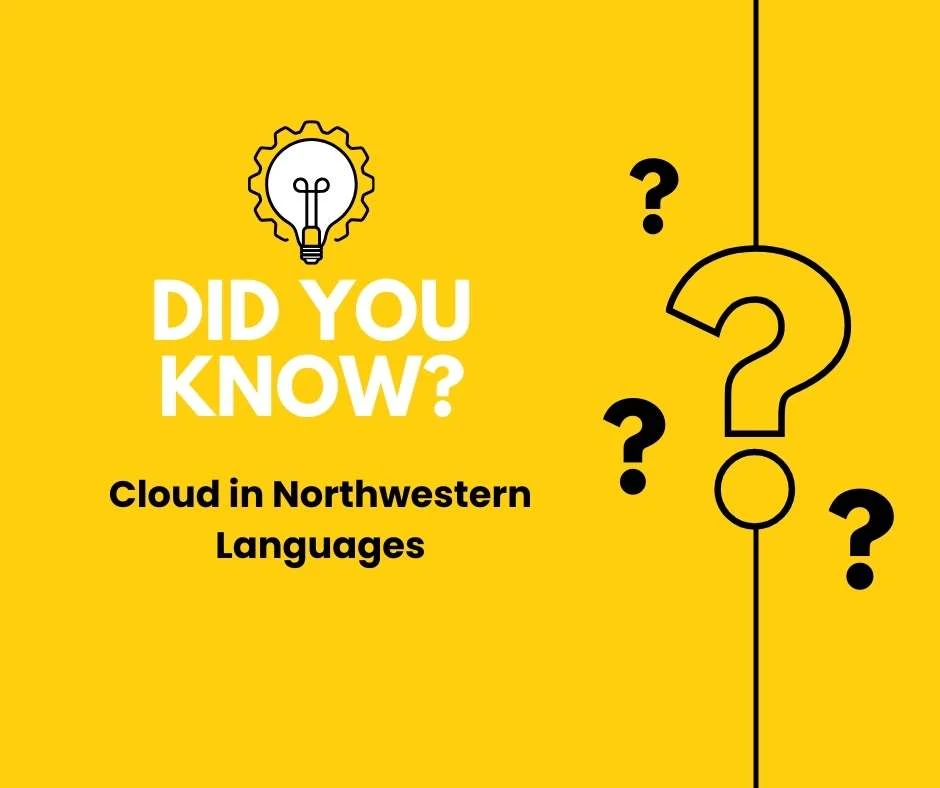 Cloud in Northwestern Languages