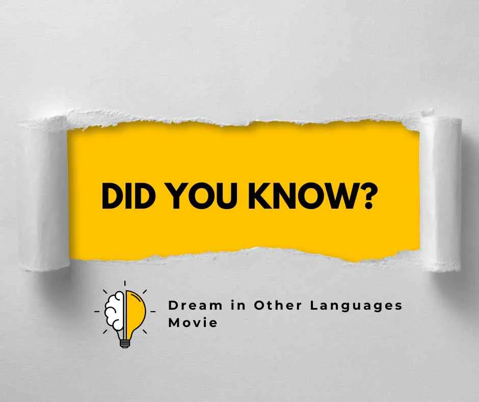 Dream in Other Languages Movie