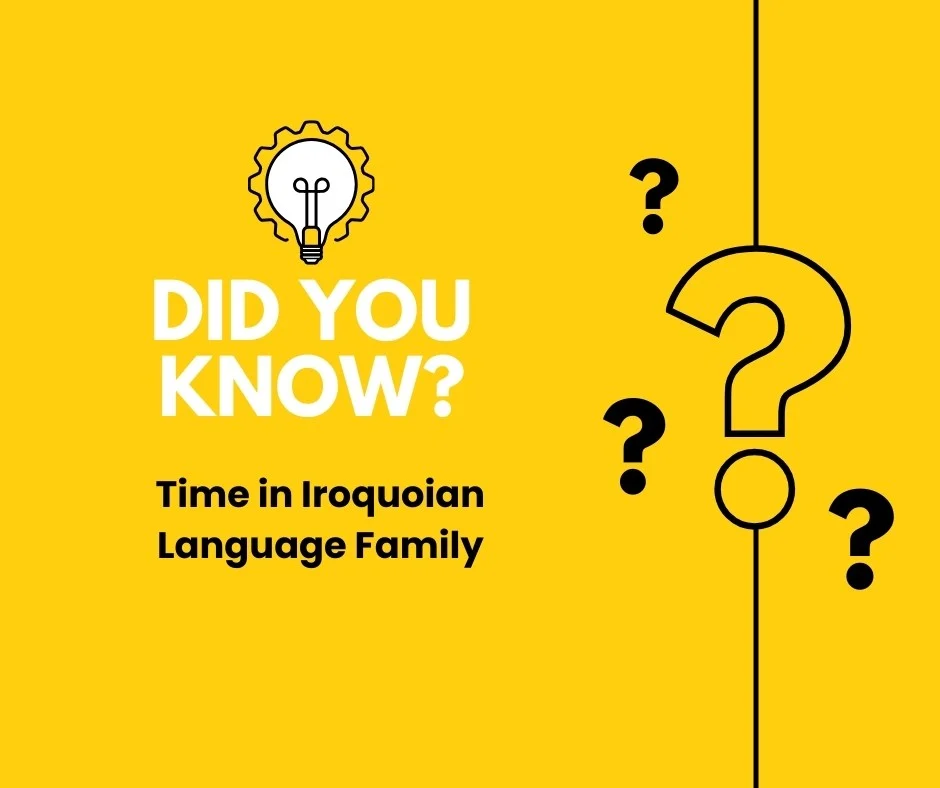 Time in Iroquoian Language Family