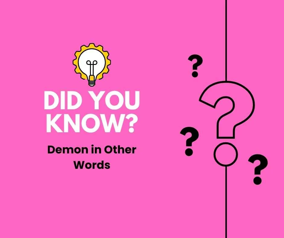 Demon in Other Words