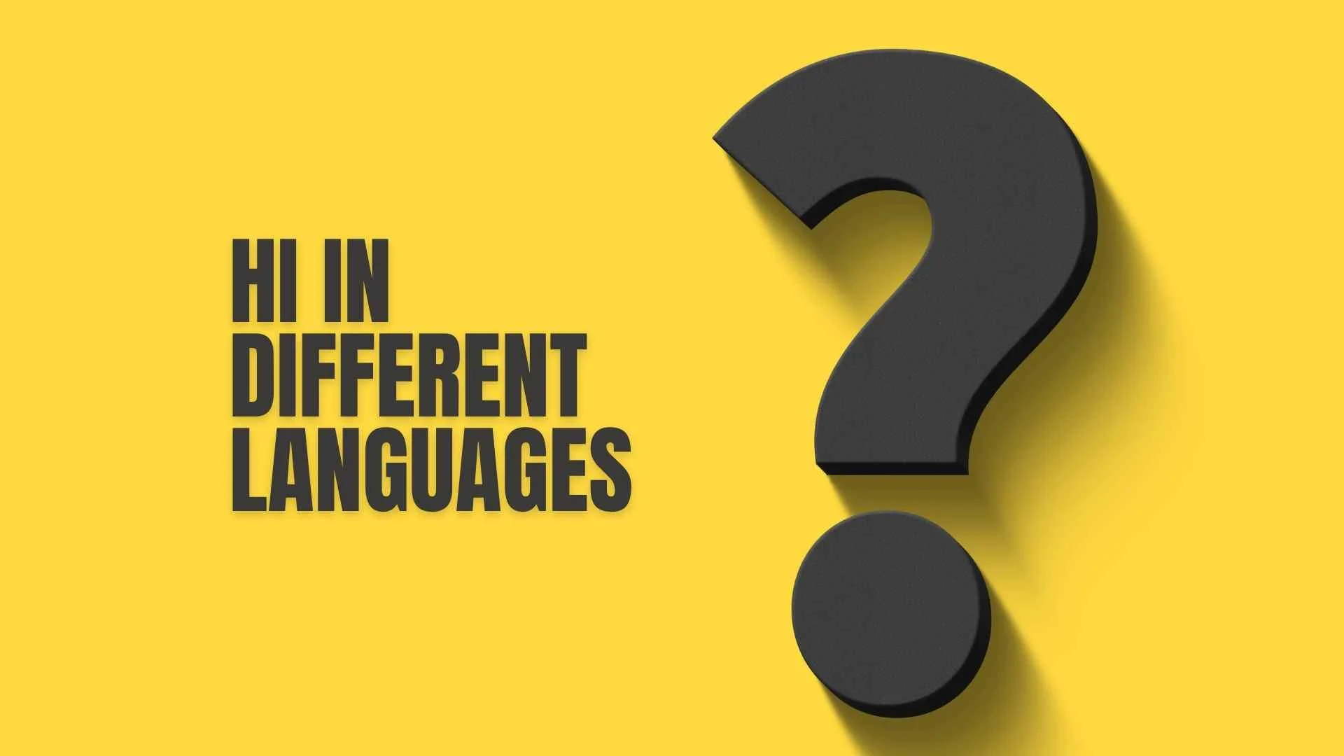 Different Ways to Say Hi | Real-Life Hello Expressions 2026