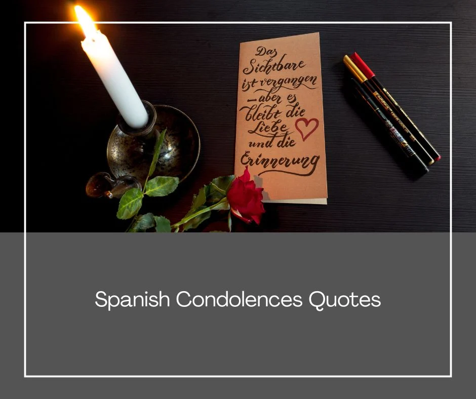 Spanish Condolences Quotes